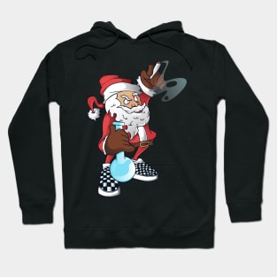 santa smoking weed Hoodie